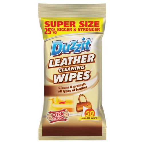 Leather cleaner wipes clean - 50,