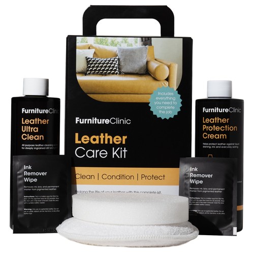 Leather furniture care kit - care,