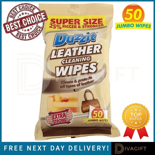 Leather cleaner wipes clean - 50,