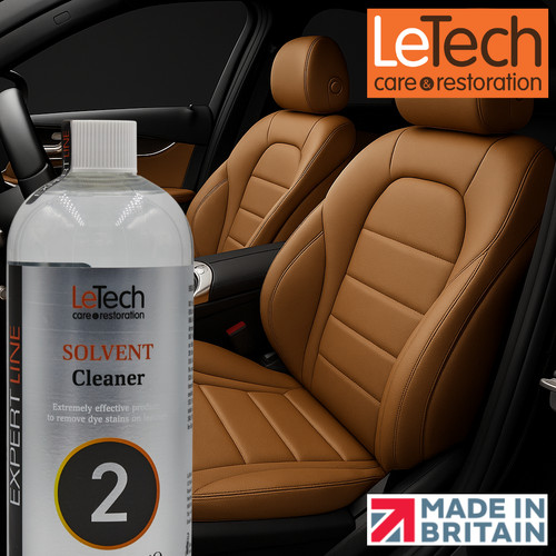 Letech solvent leather cleaner - leather,